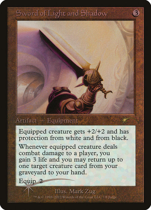 Sword of Light and Shadow - Retro Frame (Foil)