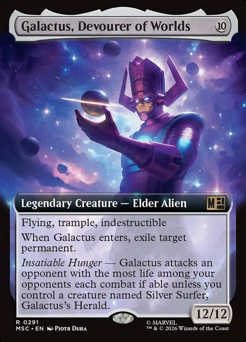 Galactus, Devourer of Worlds - Extended Art - Legendary
