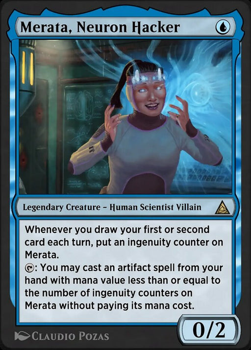 Merata, Neuron Hacker - Lady Octopus, Inspired Inventor - Legendary