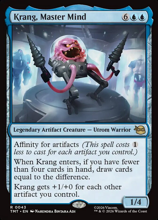 Krang, Master Mind - Legendary (Foil)