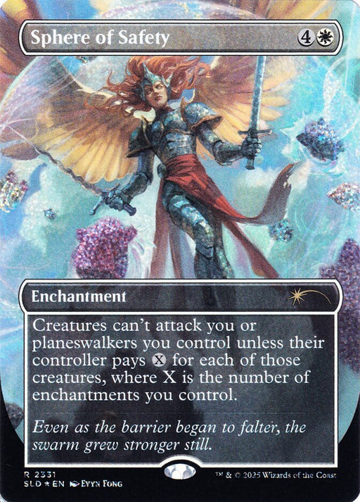 Sphere of Safety - Borderless - Full Art - Inverted (Foil)