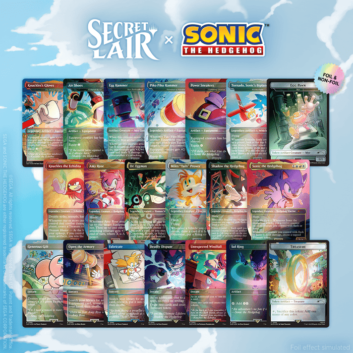 Secret Lair x Sonic: Complete Collection Bundle - Foil