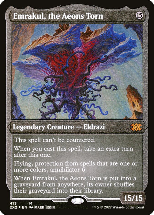 Emrakul, the Aeons Torn - Etched - Inverted - Legendary - Etched (Foil)