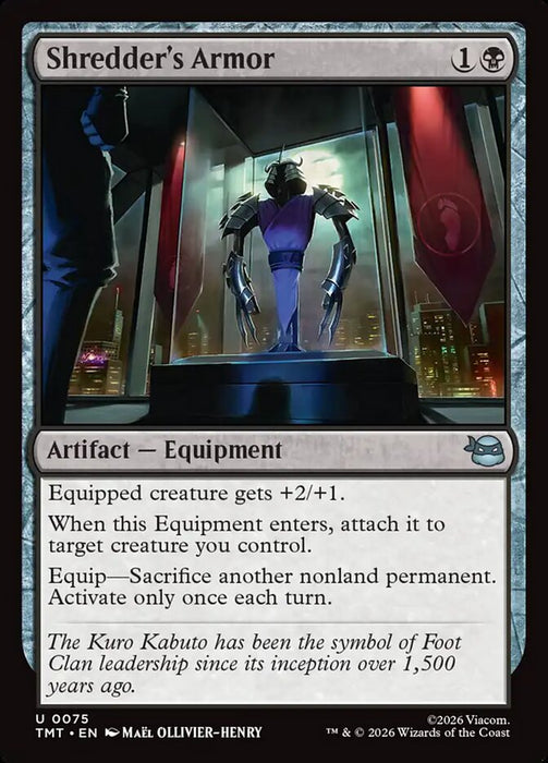 Shredder's Armor
