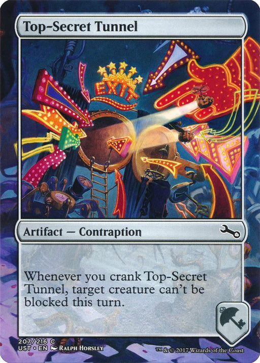 Top-Secret Tunnel - Borderless - Full Art