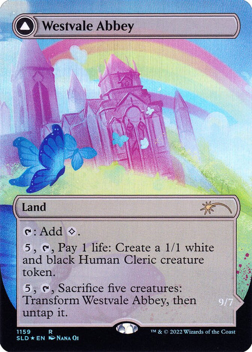 Westvale Abbey // Ormendahl, Profane Prince - Borderless - Full Art - Legendary (Foil)