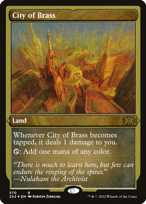 City of Brass - Etched - Inverted - Etched (Foil)