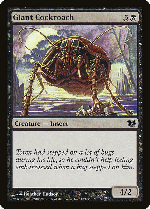 Giant Cockroach (Foil)