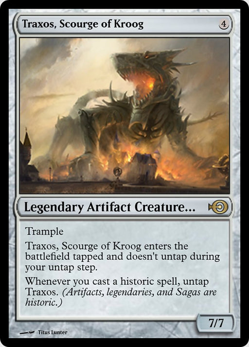 Traxos, Scourge of Kroog (Foil)