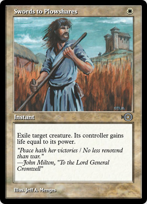 Swords to Plowshares (Foil)