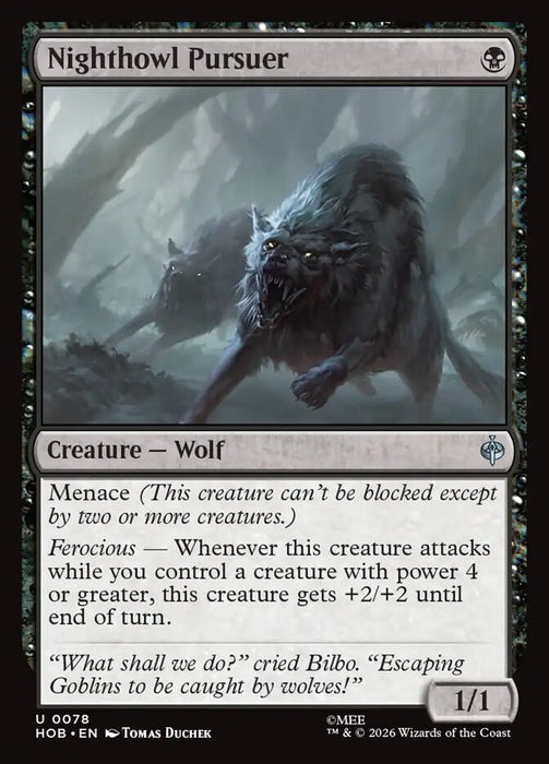 Nighthowl Pursuer (Foil)
