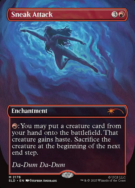 Sneak Attack - Borderless - Full Art - Inverted