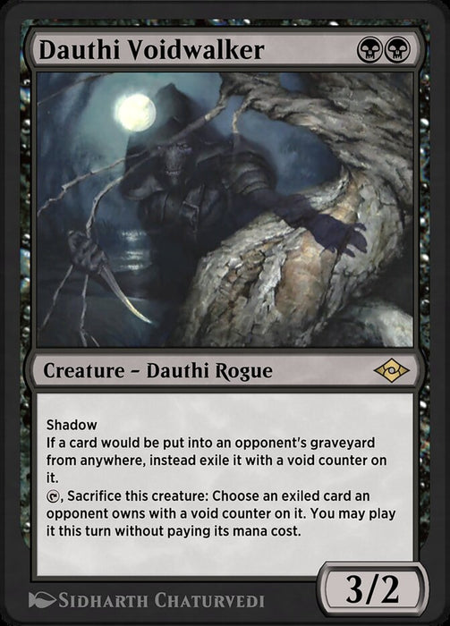Dauthi Voidwalker - Retro Frame