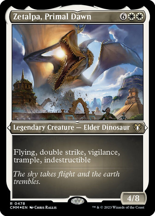 Zetalpa, Primal Dawn - Etched - Inverted - Legendary - Etched (Foil)
