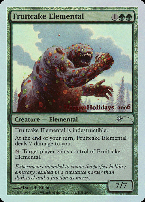Fruitcake Elemental (Foil)