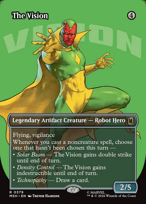 The Vision - Borderless - Inverted - Legendary (Foil)