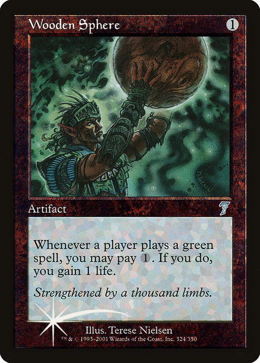 Wooden Sphere (Foil)