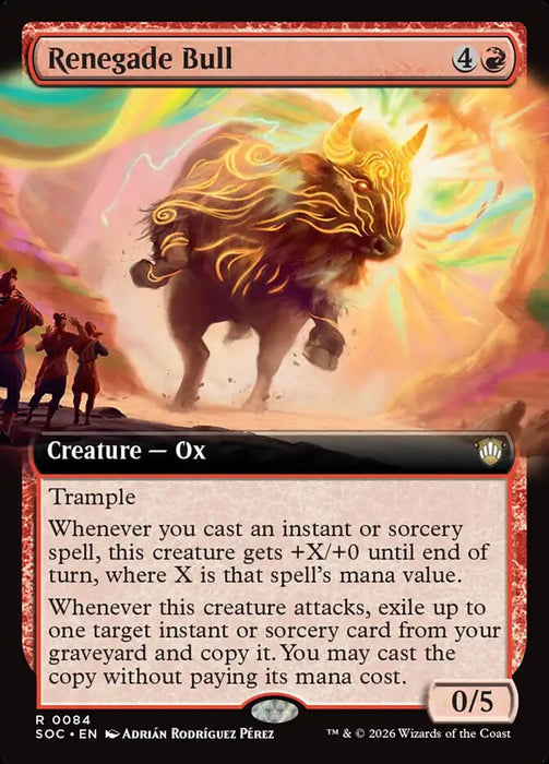 Renegade Bull - Extended Art