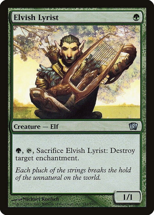 Elvish Lyrist (Foil)