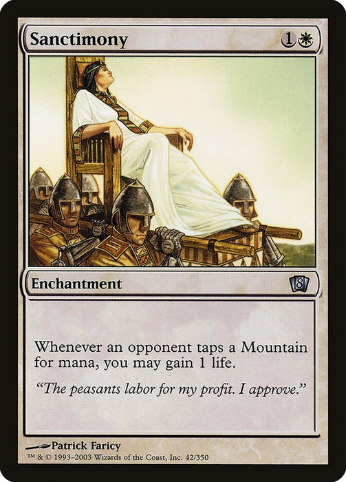 Sanctimony (Foil)