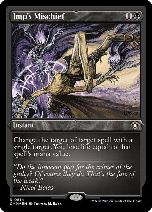 Imp's Mischief - Etched - Inverted - Etched (Foil)