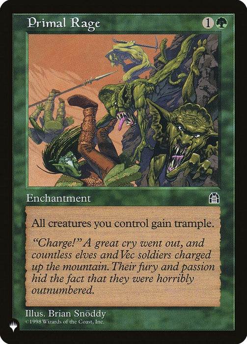 Primal Rage - Retro Frame