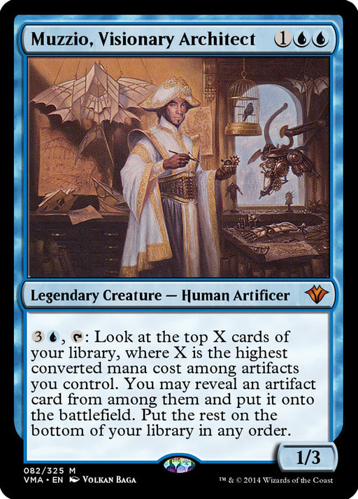 Muzzio, Visionary Architect (Foil)