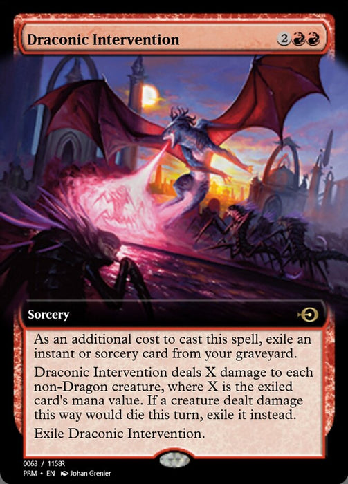 Draconic Intervention (Foil)
