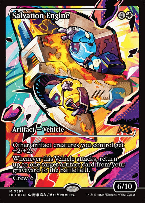 Salvation Engine - Full Art - Showcase - Inverted (Foil)