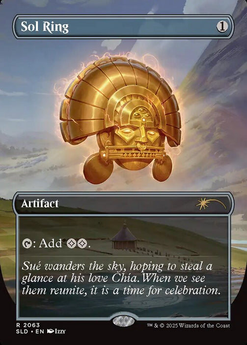 Sol Ring - Borderless - Full Art - Inverted (Foil)