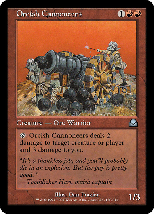 Orcish Cannoneers (Foil)