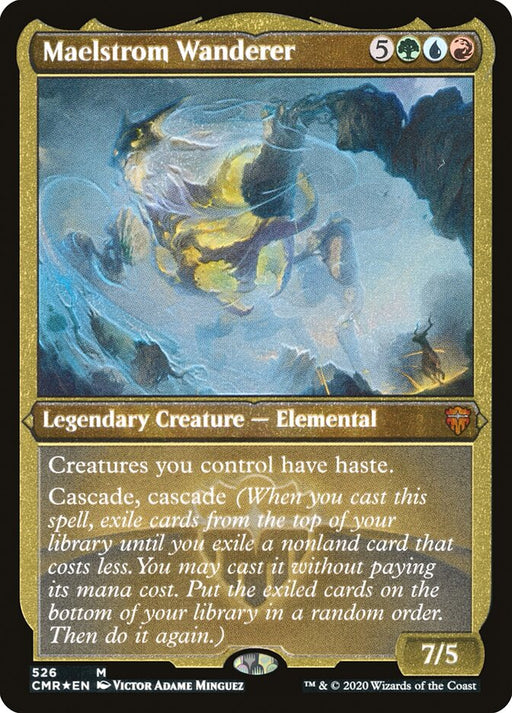 Maelstrom Wanderer - Etched - Inverted - Legendary - Etched (Foil)