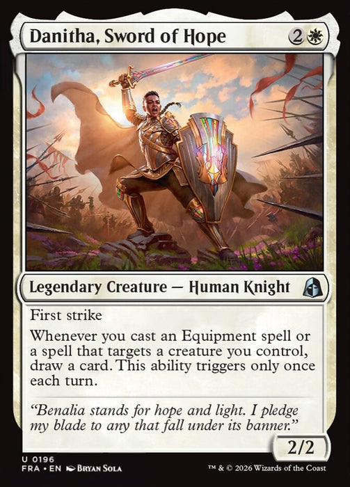 Danitha, Sword of Hope (Foil)