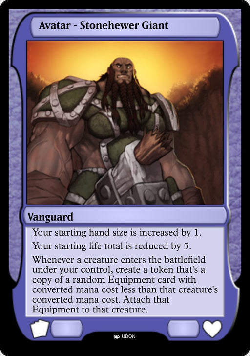 Stonehewer Giant Avatar (Foil)