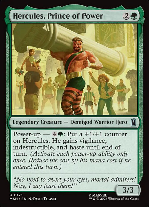 Hercules, Prince of Power - Legendary