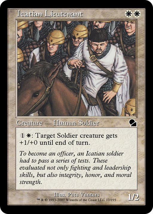 Icatian Lieutenant (Foil)