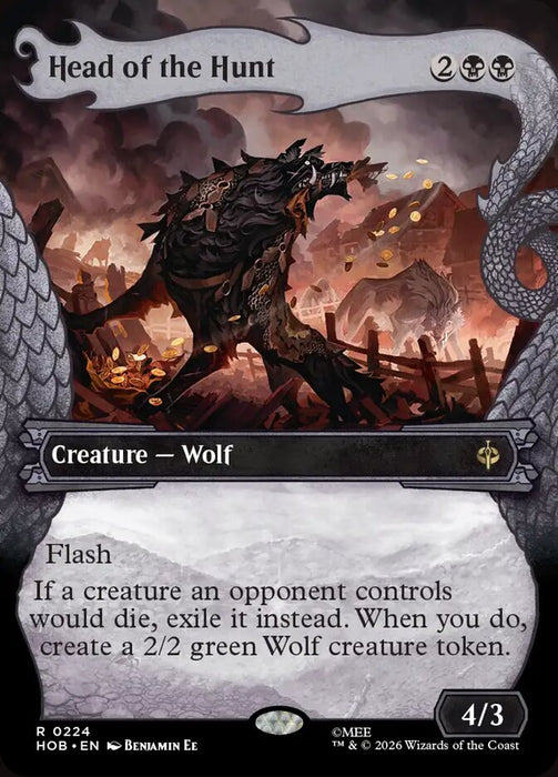 Head of the Hunt - Borderless - Showcase (Foil)