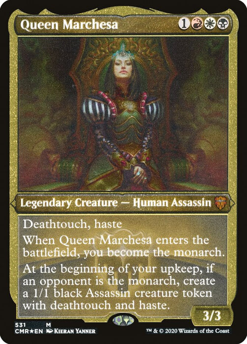 Queen Marchesa - Etched - Inverted - Legendary - Etched (Foil)