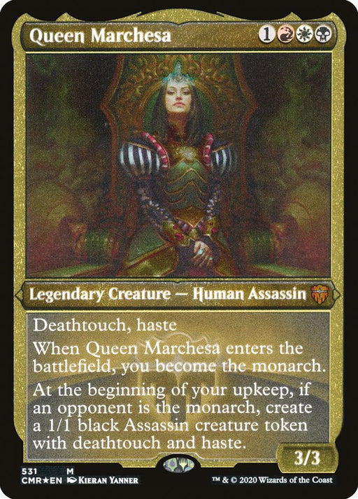 Queen Marchesa - Etched - Inverted - Legendary - Etched (Foil)