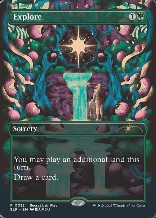 Explore - Borderless - Full Art - Inverted