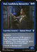 Vhal, Candlekeep Researcher - Etched - Inverted - Legendary - Etched (Foil)