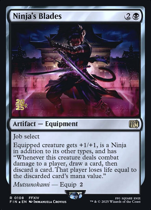 Ninja's Blades (Foil)