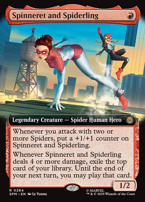 Spinneret and Spiderling - Extended Art - Legendary