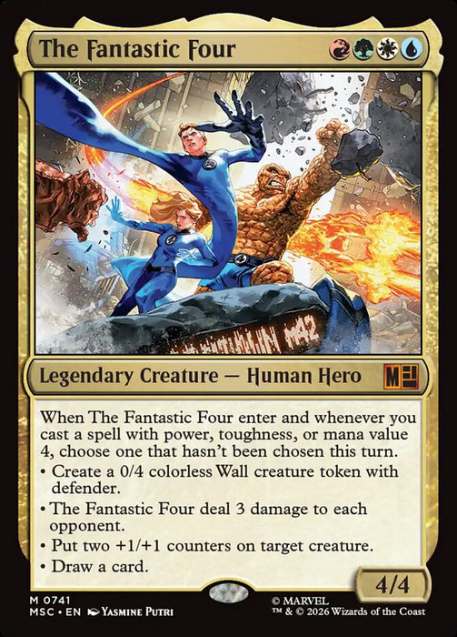 The Fantastic Four - Legendary (Foil)