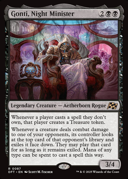 Gonti, Night Minister - Legendary