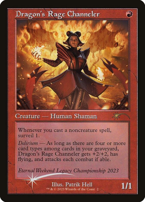 Dragon's Rage Channeler - Retro Frame (Foil)