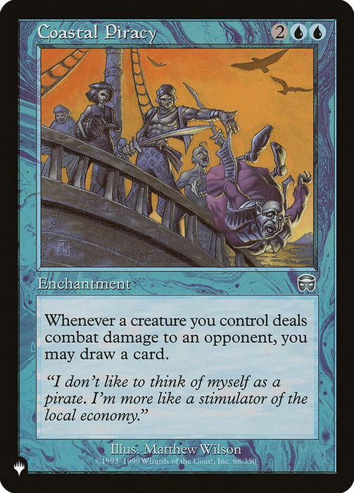 Coastal Piracy - Retro Frame