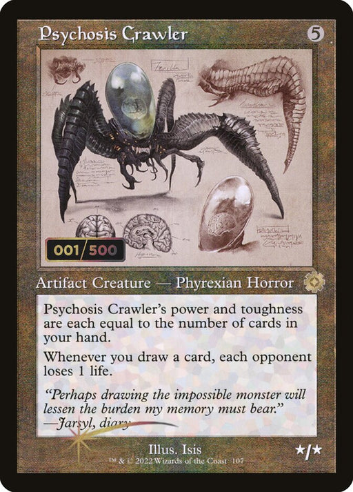 Psychosis Crawler - Retro Frame (Foil)