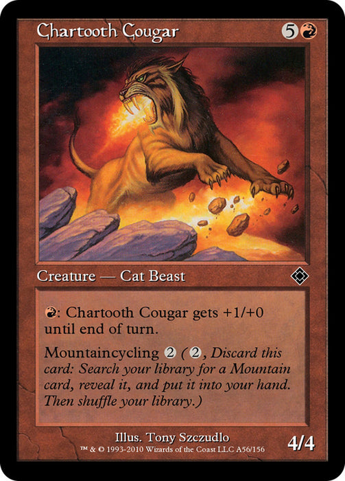 Chartooth Cougar - Retro Frame