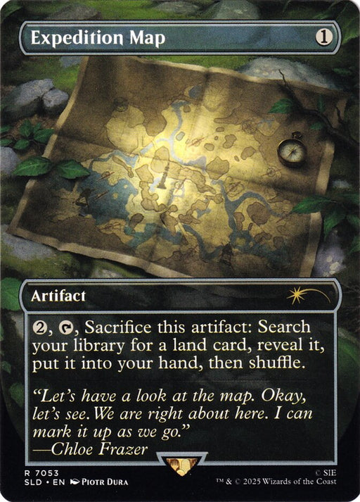 Expedition Map - Borderless - Full Art - Inverted